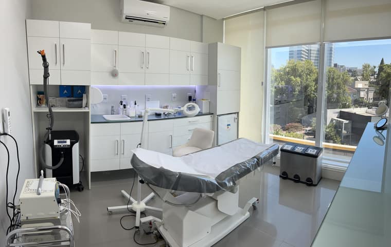 Sala de procedimentos da Dermaclin